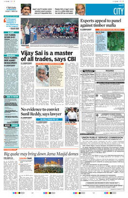 Vijay Sai Is a Master of All Trades, Says