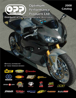 Download the 2008 OPP Racing Catalog!