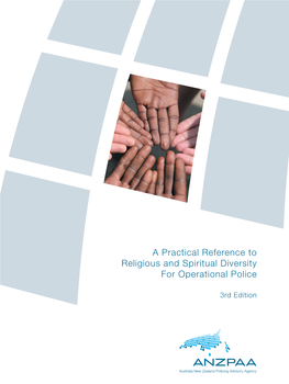 A Practical Reference to Religious and Spiritual Diversity for Operational Police