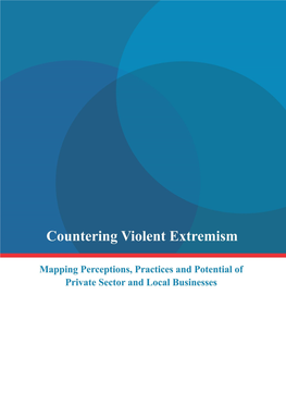 Countering Violent Extremism: Mapping Perceptions, Practices and Potential of Private Sector and Local Businesses