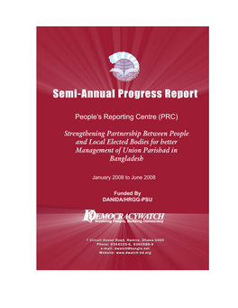 Semi Annual Report 2008