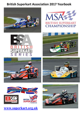 British Superkart Association 2017 Yearbook