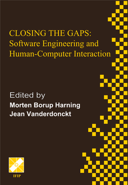 Software Engineering and Human-Computer Interaction