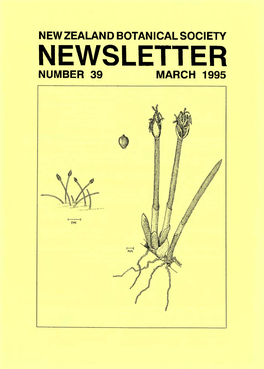 1995 New Zealand Botanical Society