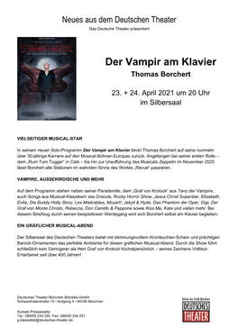 Der Vampir Am Klavier