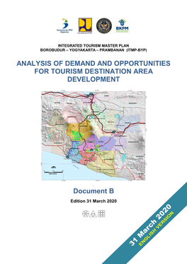 Analysis of Demand and Opportunities for Tourism Destination Area Development