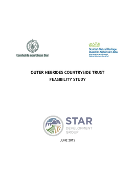 Outer Hebrides Countryside Trust Feasibility Study
