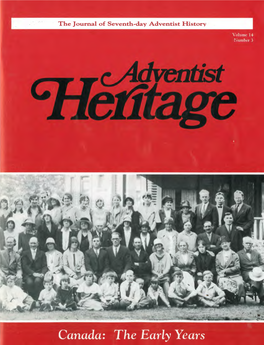 Adventist Heritage, Winter 1992