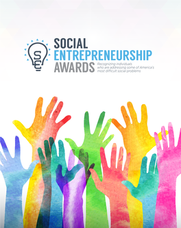 2017 Manhattan Institute Social Entrepreneurship Awards Are Supported by Funds from the William E