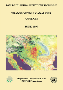 Transboundary Analysis Annexes June 1999