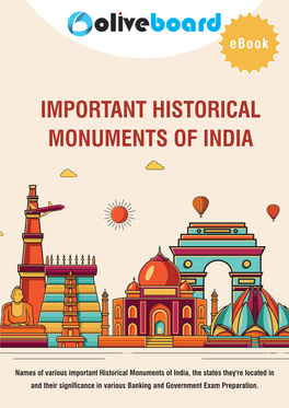 Important Historical Monuments of India