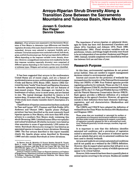 Proceedings: Shrubland Ecosystem Dynamics in a Changing Environment