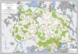 Mapa Sytuacyjno-Przeglądowa Lasów O Szczególnych Walorach Przyrodniczych Nadleśnictwa Giżycko