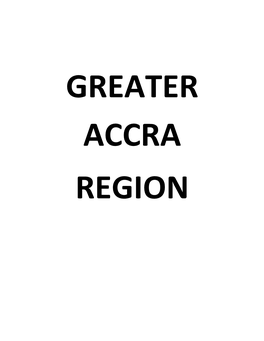 Greater Accra Region