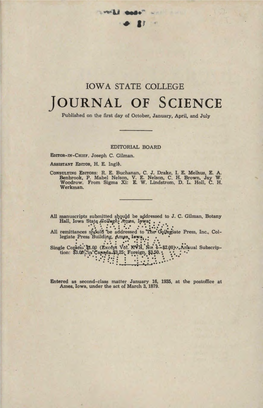 Iowa State College Journal of Science 18.4