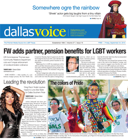 1. Front Page Layout 1