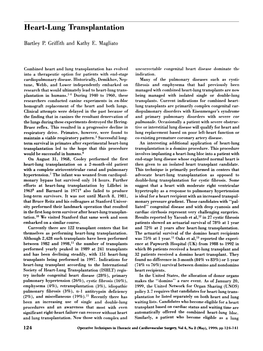 Heart-Lung Transplantation