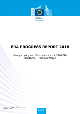 Era Progress Report 2018