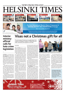 Visas Not a Christmas Gift For