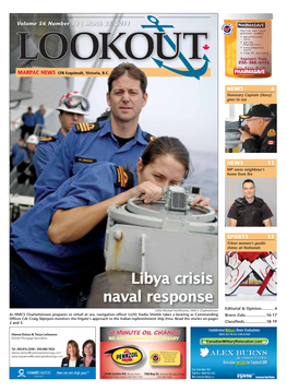 Libya Crisis Naval Response