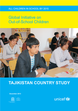 Tajikistan Country Study