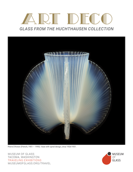 Art Deco Glass from the Huchthausen Collection