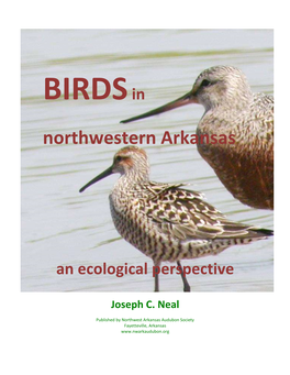 Birds in Northwestern Arkansas: an Ecological Perspective
