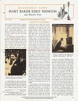 Longyear Quarterly News, Summer 1971