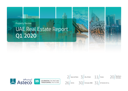 UAE Real Estate Report Q1 2020