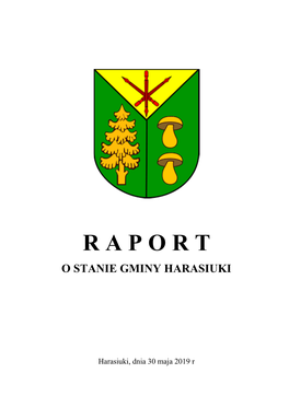 Raport O Stanie Gminy Harasiuki