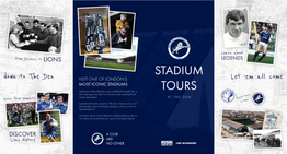 2021 Stadium Tours