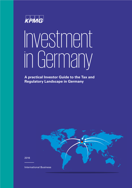 Investment in Germany