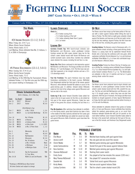 2005 Soccer Notes