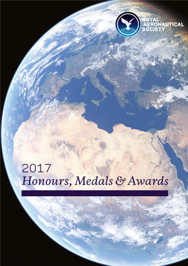 2017 Honours, Medals & Awards