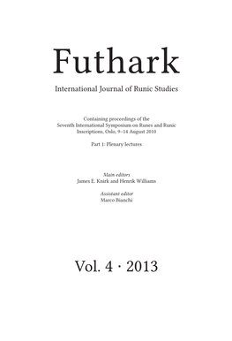 Michael P. Barnes. Futhark 4 (2013)