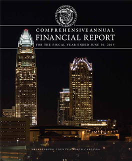 Financial Report for the Fiscal Year En De D J U N E 30, 2015