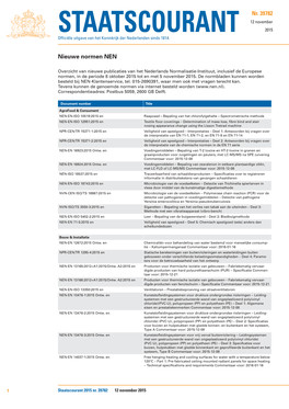 STAATSCOURANT 2015 Officiële Uitgave Van Het Koninkrijk Der Nederlanden Sinds 1814