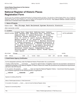 National Register of Historic Places Registration Form