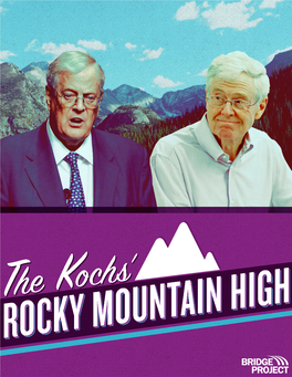 The Koch Agenda in Colorado: Giving to Academic Institutions to Help Assimilate Colorado’S Youth