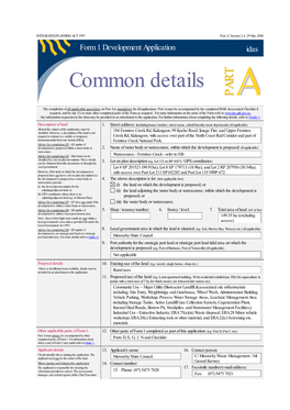 IDAS Forms and Checklist (Including Owner's