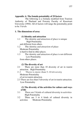 The Fomula Potentiality of 29 Factors the Following Is a Formula Modified