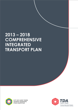 2013 – 2018 Comprehensive Integrated Transport Plan