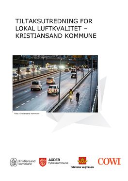 Tiltaksutredning for Lokal Luftkvalitet – Kristiansand Kommune