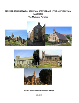 BENEFICE of HINDERWELL, ROXBY and STAITHES with LYTHE, UGTHORPE and SANDSEND the Mulgrave Parishes
