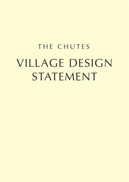 Village Design Statement Contents