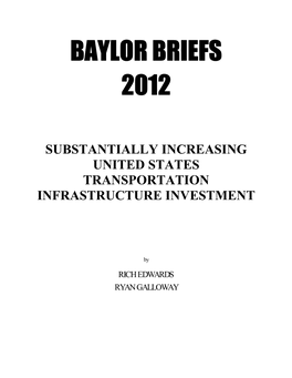 Baylor Briefs 2012