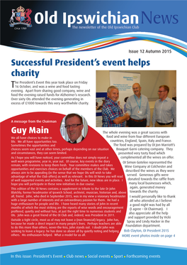 Guy Main Successful President's Event Helps Charity