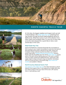 North Dakota Trails Tour