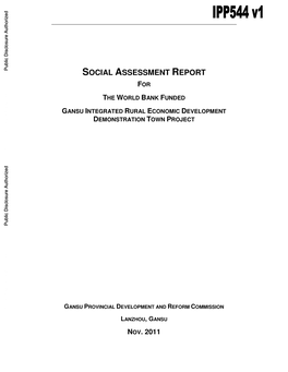 World Bank Document