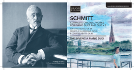 Schmitt Complete Original Works for Piano Duet and Duo • 2 Sur Cinq Notes, Op